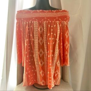 Boutique off the shoulder top